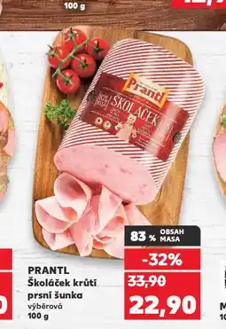 Kaufland Školáček krůtí prsní šunka nabídka