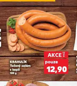 Kaufland Točený salám s kapií nabídka