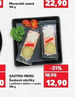 Kaufland Šunkové závitky nabídka