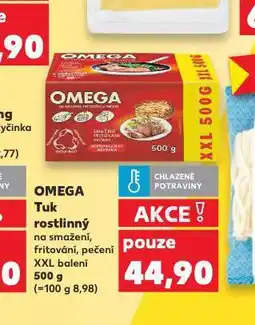 Kaufland Omega rostlinný tuk nabídka