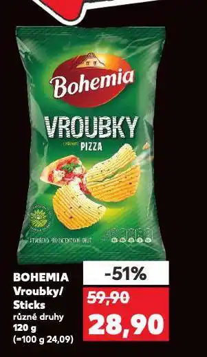Kaufland Bohemia sticks nabídka