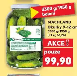 Kaufland Machland okurka nabídka