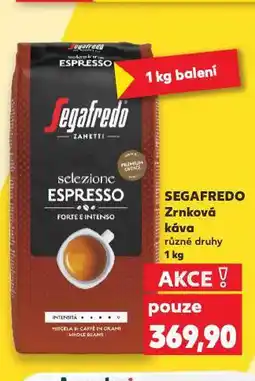 Kaufland Káva segafredo nabídka
