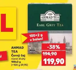 Kaufland Ahmad čaj nabídka