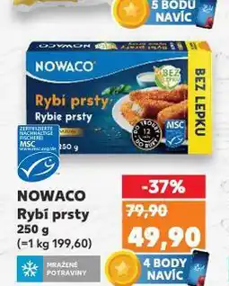 Kaufland Nowaco rybí prsty nabídka