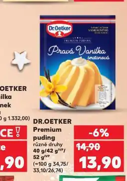 Kaufland Dr. oetker puding nabídka