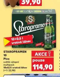 Kaufland Pivo staropramen nabídka