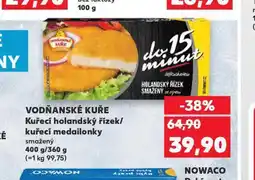 Kaufland Vodňanské kuře kuřecí medailonky nabídka