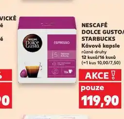 Kaufland Kávové kapsle dolce gusto nabídka