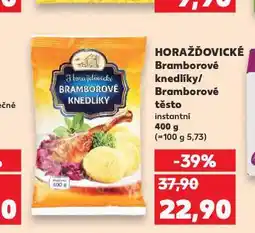 Kaufland Bramborové těsto nabídka
