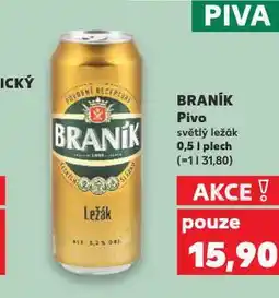 Kaufland Pivo braník nabídka