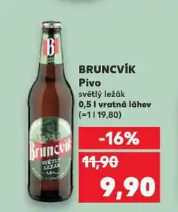 Kaufland Pivo bruncvík nabídka