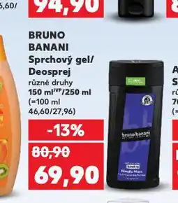 Kaufland Bruno banani deosprej nabídka