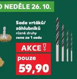 Kaufland Sada záhlubníků nabídka