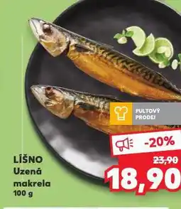 Kaufland Uzená makrela nabídka