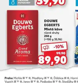 Kaufland Káva douwe egberts nabídka