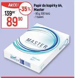 Globus Papír do kopíčky a4 master nabídka