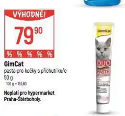 Globus Gimcat pasta pro kočky s příchutí kuřete nabídka