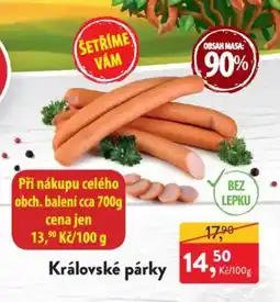 MP Krásno Královské párky nabídka