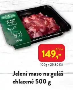 MP Krásno Jelení maso na guláš chlazené nabídka