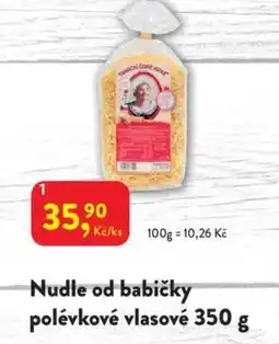 MP Krásno Nudle od babičky polévkové vlasové nabídka