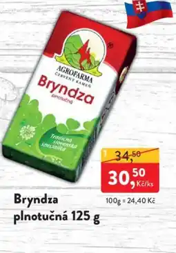 MP Krásno Bryndza plnotučná nabídka