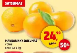 Penny Market Mandarinky satsumas nabídka