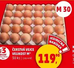 Penny Market Čerstvá vejce velikost m nabídka