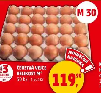 Penny Market Čerstvá vejce velikost m nabídka