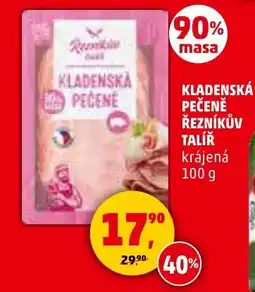 Penny Market Kladenská pečeně řezníkův talíř krájená nabídka
