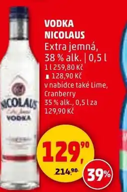 Penny Market VODKA NICOLAUS nabídka