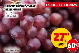 Penny Market Hrozny růžové/tmavé bezsemenné nabídka