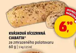 Penny Market Kvásková vícezrnná ciabatta nabídka