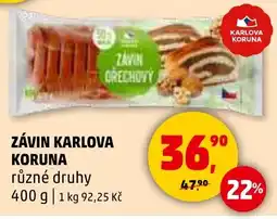 Penny Market Závin karlova koruna nabídka