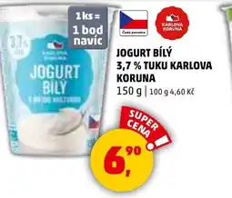 Penny Market Jogurt bílý 3,7% tuku karlova koruna nabídka