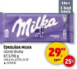 Penny Market Čokoláda milka nabídka