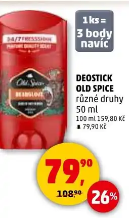 Penny Market Deostick old spice nabídka