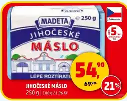 Penny Market MADETA Jihočeské máslo nabídka