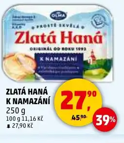 Penny Market Zlatá haná k namazání nabídka