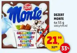 Penny Market Zott Dezert monte nabídka