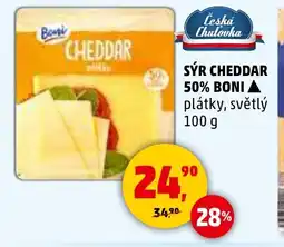 Penny Market Sýr cheddar 50% boni nabídka
