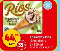 Penny Market KORNOUTY RIOS různé druhy nabídka