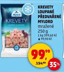 Penny Market Krevety loupané stika předvařené mylord mražené nabídka