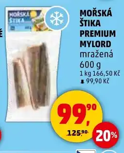 Penny Market Mořská štika premium mylord mražená nabídka