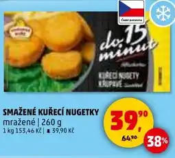 Penny Market Smažené kuřecí nugetky mražené nabídka