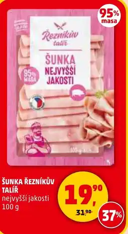 Penny Market Šunka řezníkův talíř nejvyšší jakosti nabídka