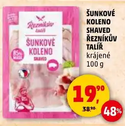 Penny Market Šunkovė koleno shaved řezníkův talíř nabídka