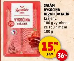 Penny Market Salám vysočina řezníkův talíř nabídka