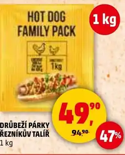 Penny Market Drůbeží párky řezníkův talíř nabídka