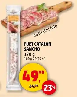 Penny Market Fuet catalan sancho nabídka
